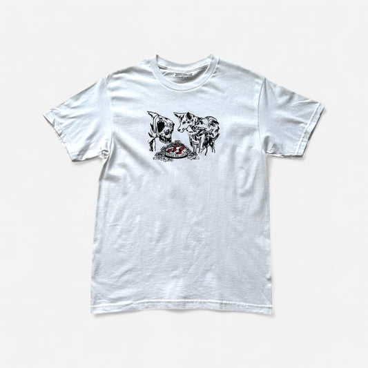 High Rollers - Doggie Dice Tee - White/Black