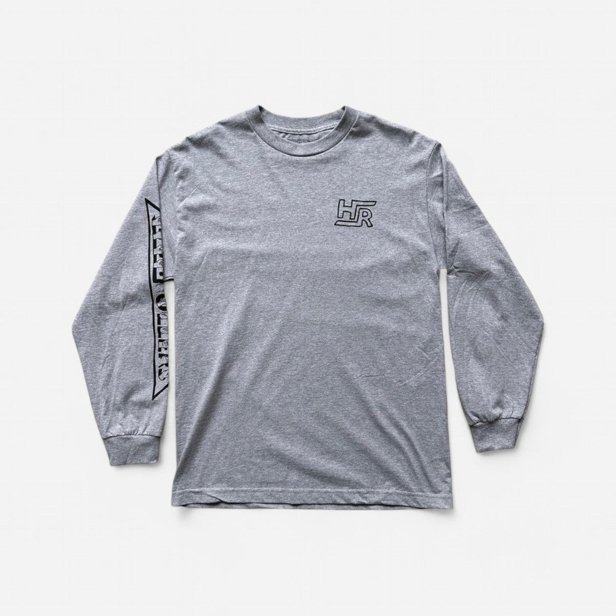 High Rollers - Sign Language Longsleeve Tee - Grey Heather