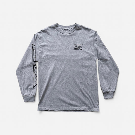 High Rollers - Sign Language Longsleeve Tee - Grey Heather