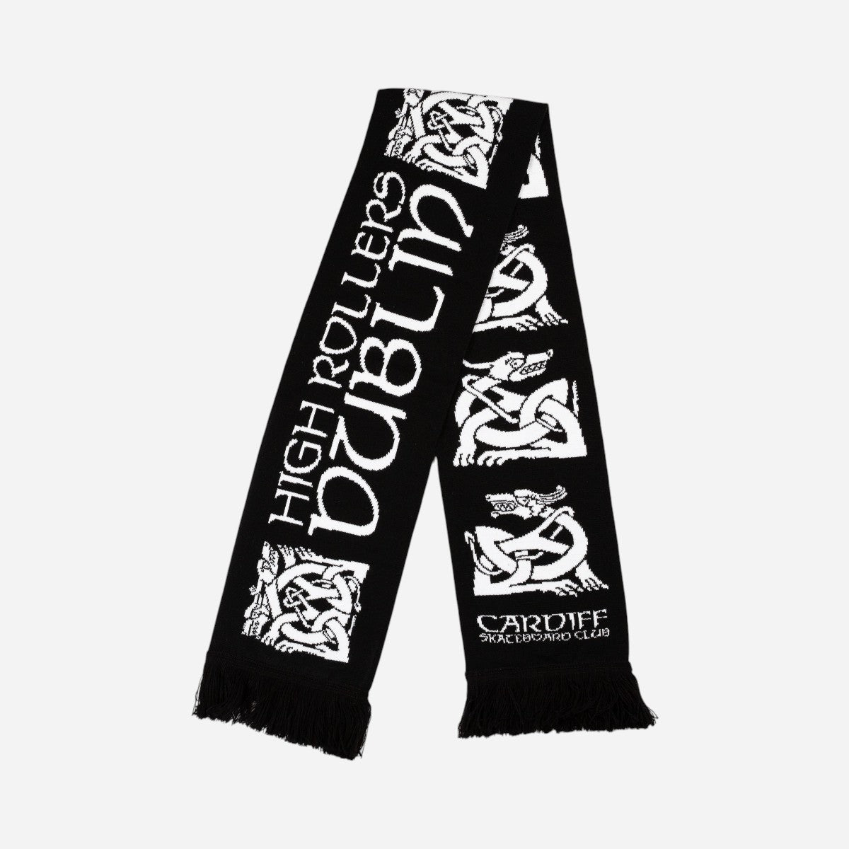 High Rollers x CSC - Celtic Exchange Scarf - Black/White