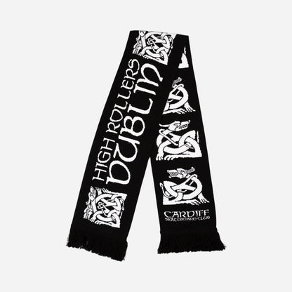 High Rollers x CSC - Celtic Exchange Scarf - Black/White