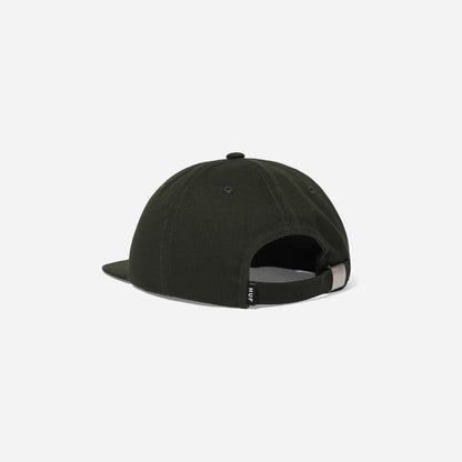 HUF - Distressed Logo 5 Panel Cap - Hunter Green