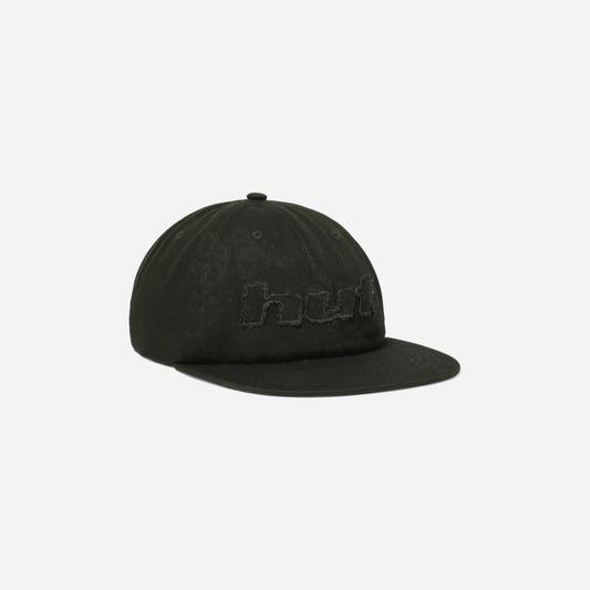 Huf - Distressed Logo 5 Panel Cap - Hunter Green