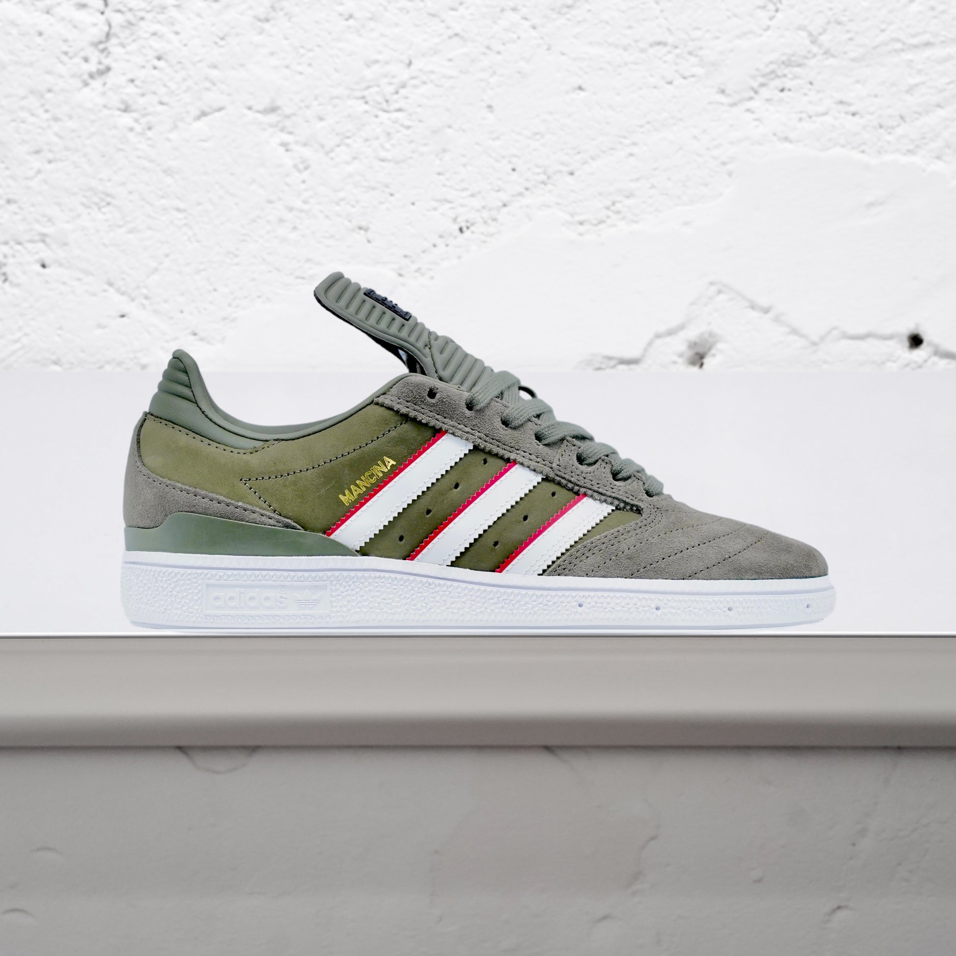 Adidas busenitz grey red sale