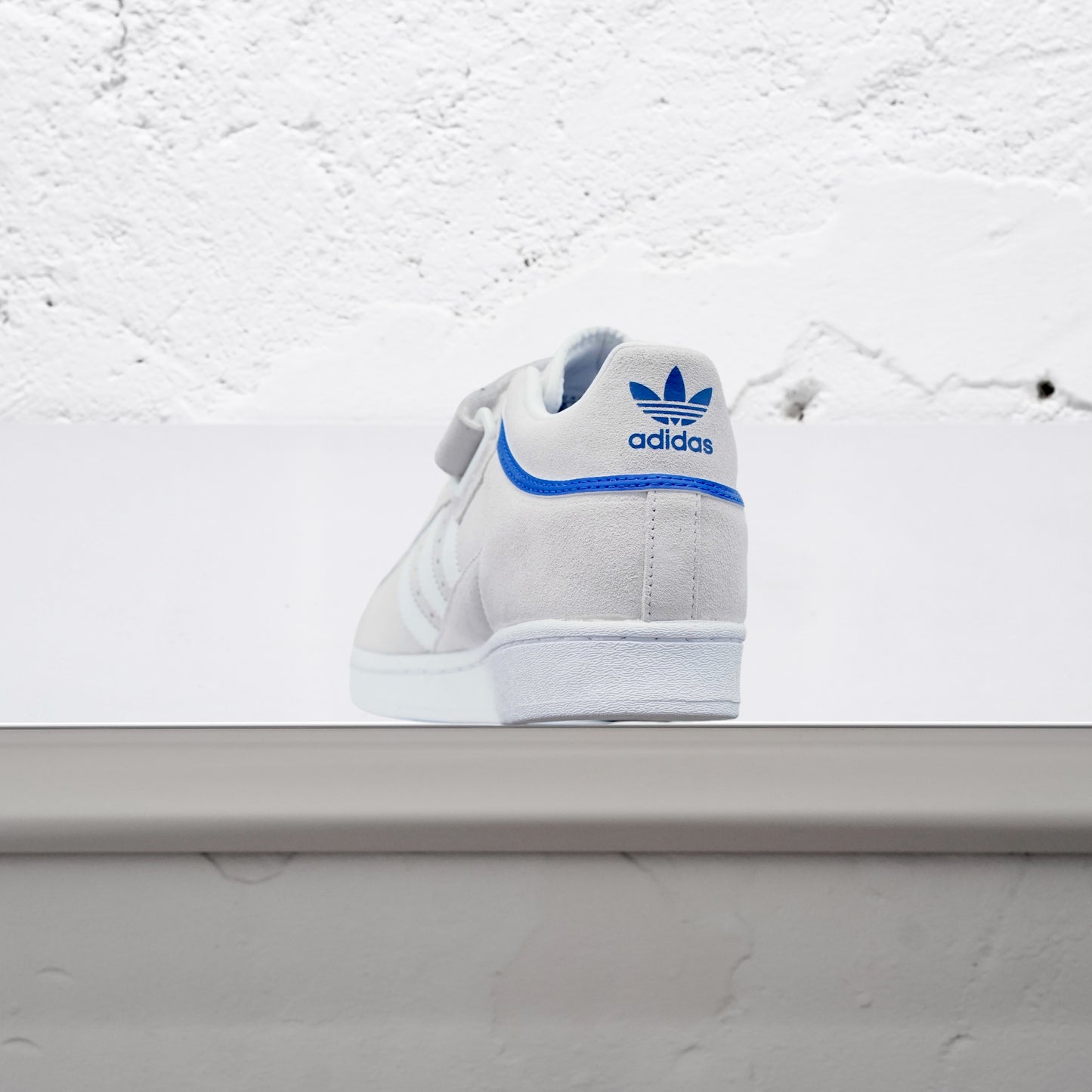 ADIDAS - Pro Shell Adv Shoes - White/White/Royal Blue