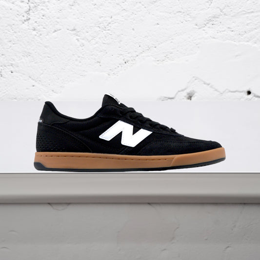 New Balance Numeric - 440 V2 Shoes - Black/Gum