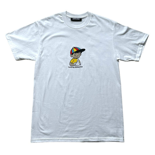 Fucking Awesome - Wanto Kid Tee - White