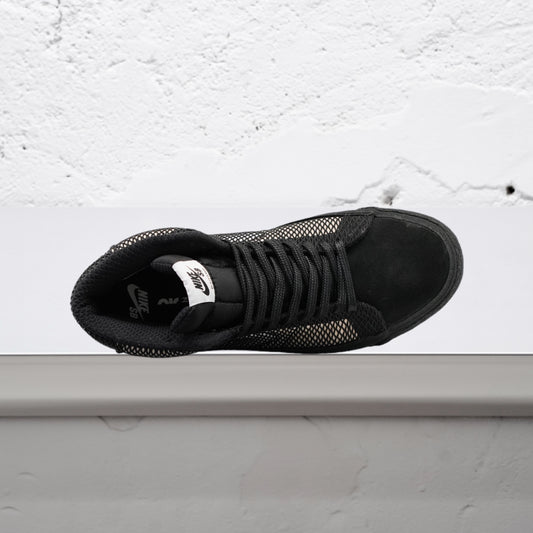 Nike SB - Blazer Mid Premium Shoes - Black/White/Black