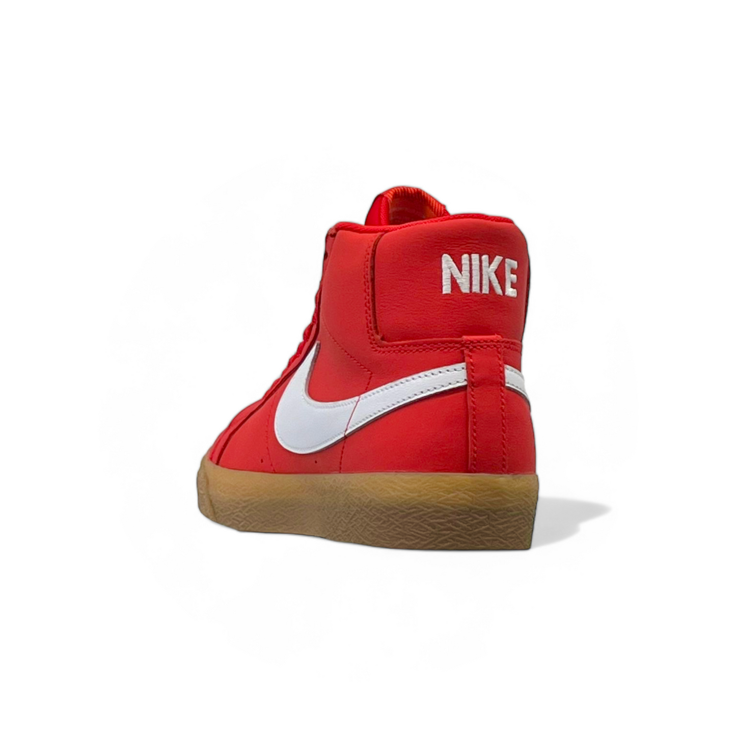 Nike SB - Blazer Mid Orange Label Shoes - Red/White/Gum