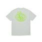 Last Resort AB - Atlas Monogram Tee - Green Tint/Neon