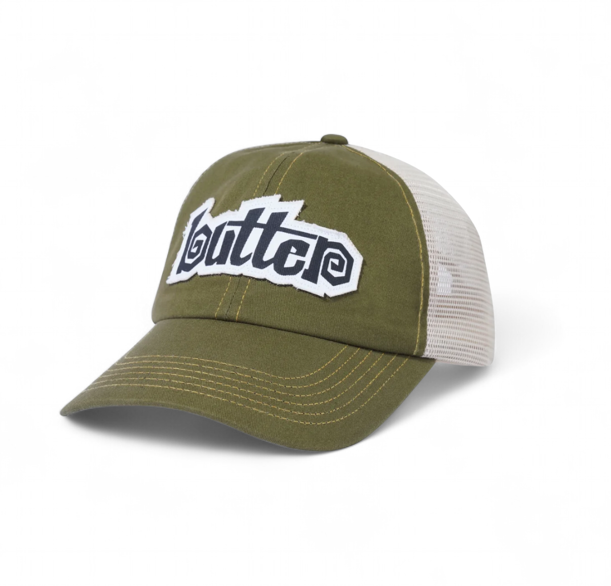 Butter Goods - Swirl Trucker Cap - Army