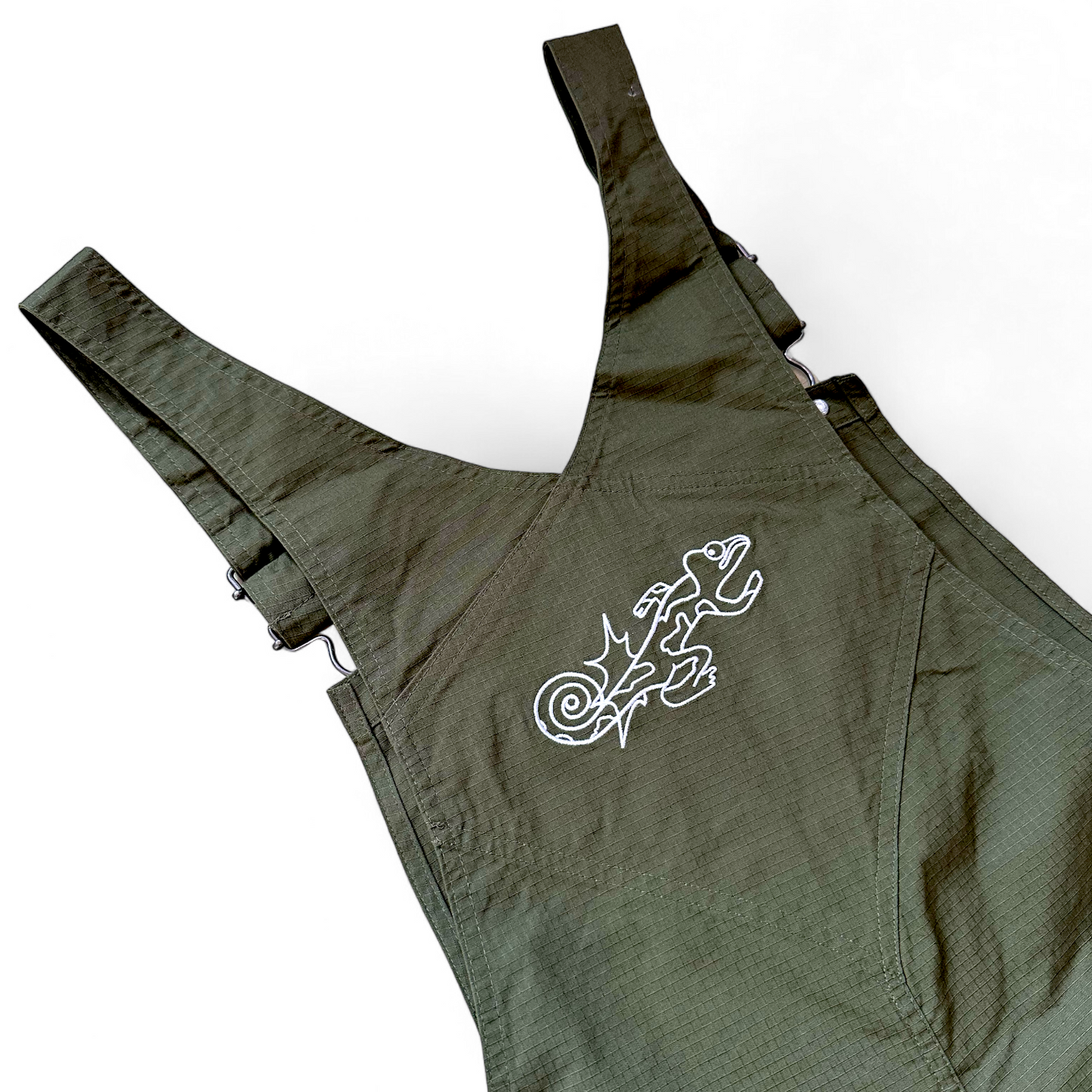 Nike SB - Agnostic Overalls - Medium Olive/White