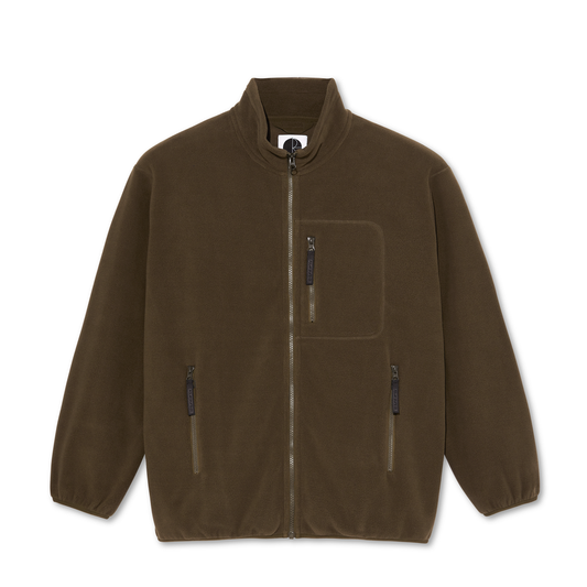 Polar - Basic Fleece Jacket - Brown