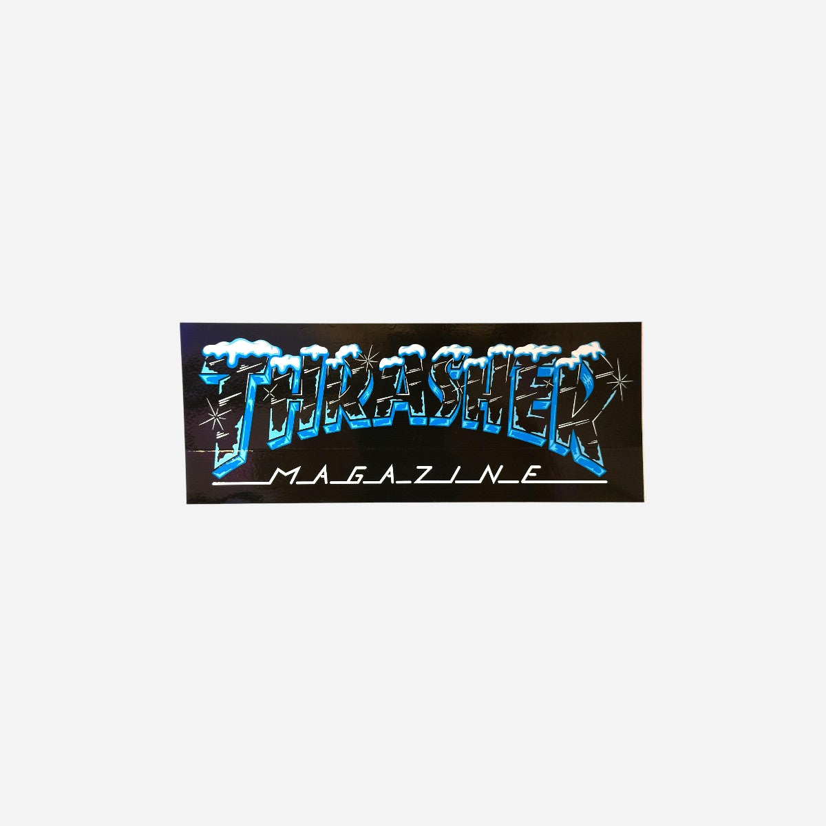 Thrasher - Snow Logo Sticker