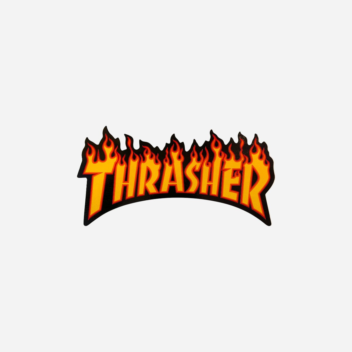 Thrasher Flame Large Sticker