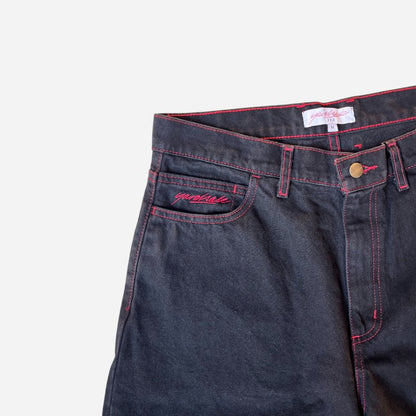 Yardsale - Phantasy Jeans - Black/Red
