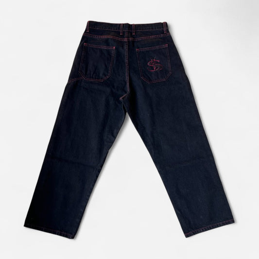 Yardsale - Phantasy Jeans - Black/Red