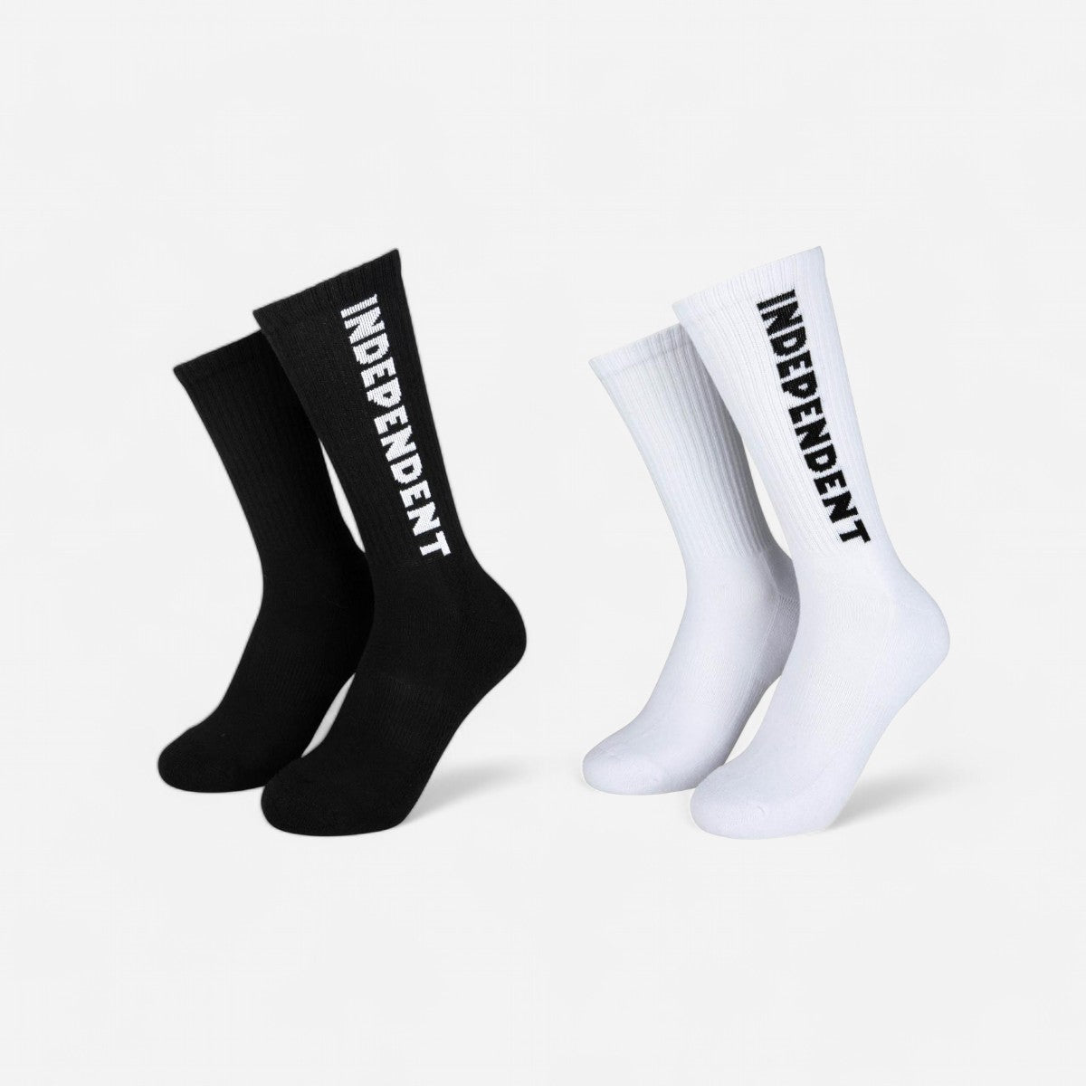 Independent - Baseline Socks 2 Pack - Black/White