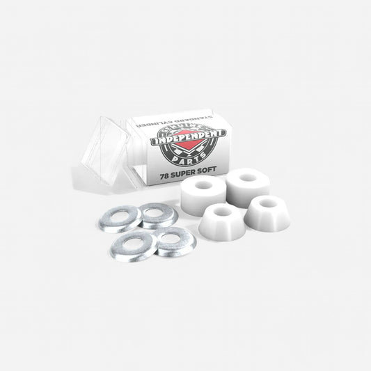 Independent - Cylinder Bushings - Super Soft 78a White