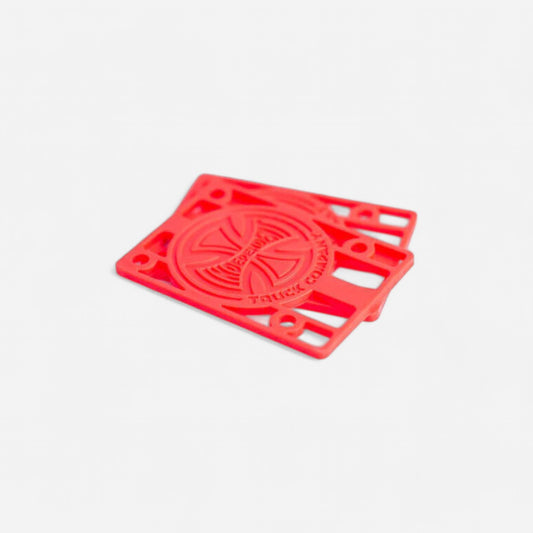 Independent - Riser Pads - 1/8" Red