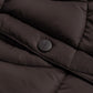 Dime - Midweight Wave Puffer Jacket - Espresso