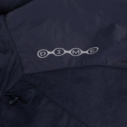 Dime - Crinkled Tech Windbreaker - Dark Navy