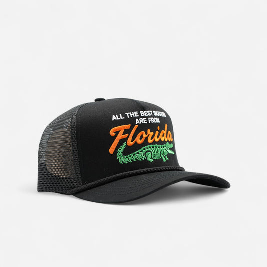 Jenkem - Florida Trucker Cap - Black