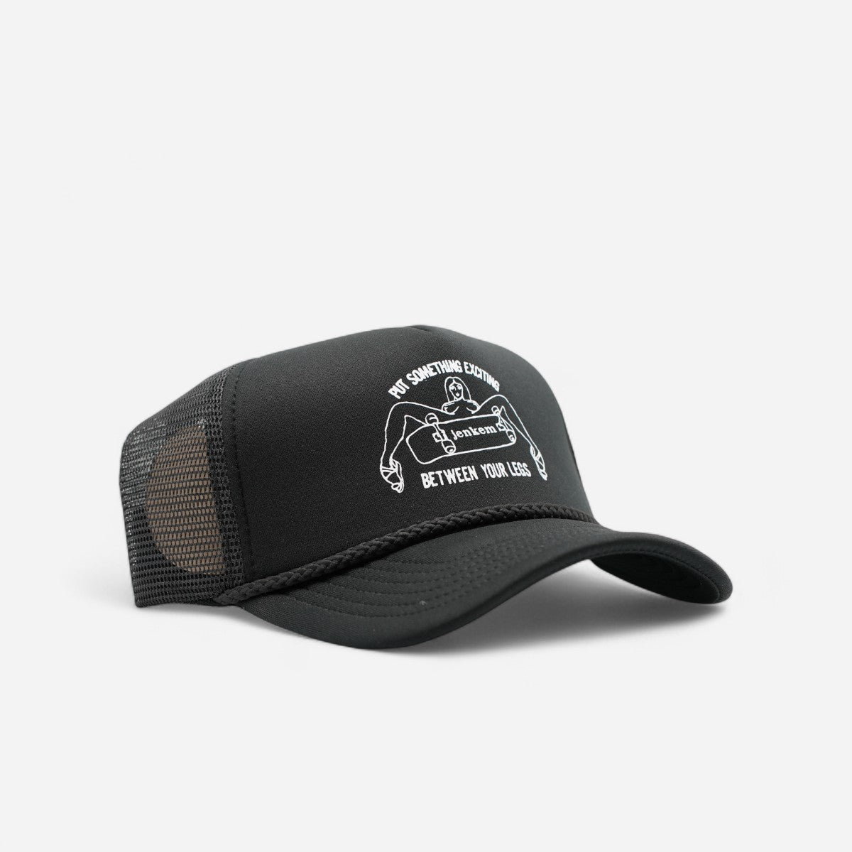 Jenkem - Legs Trucker Cap - Black