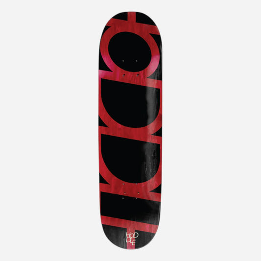 Hoddle - Logo Black/Red Deck - 8.375"