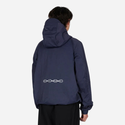 Dime - Crinkled Tech Windbreaker - Dark Navy