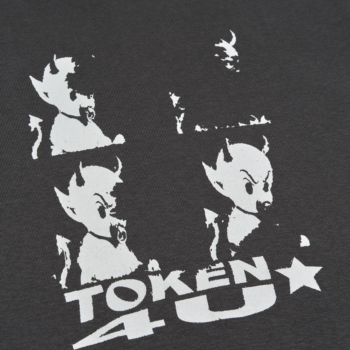 Token - Layback Unisex Ringer Tee - Black