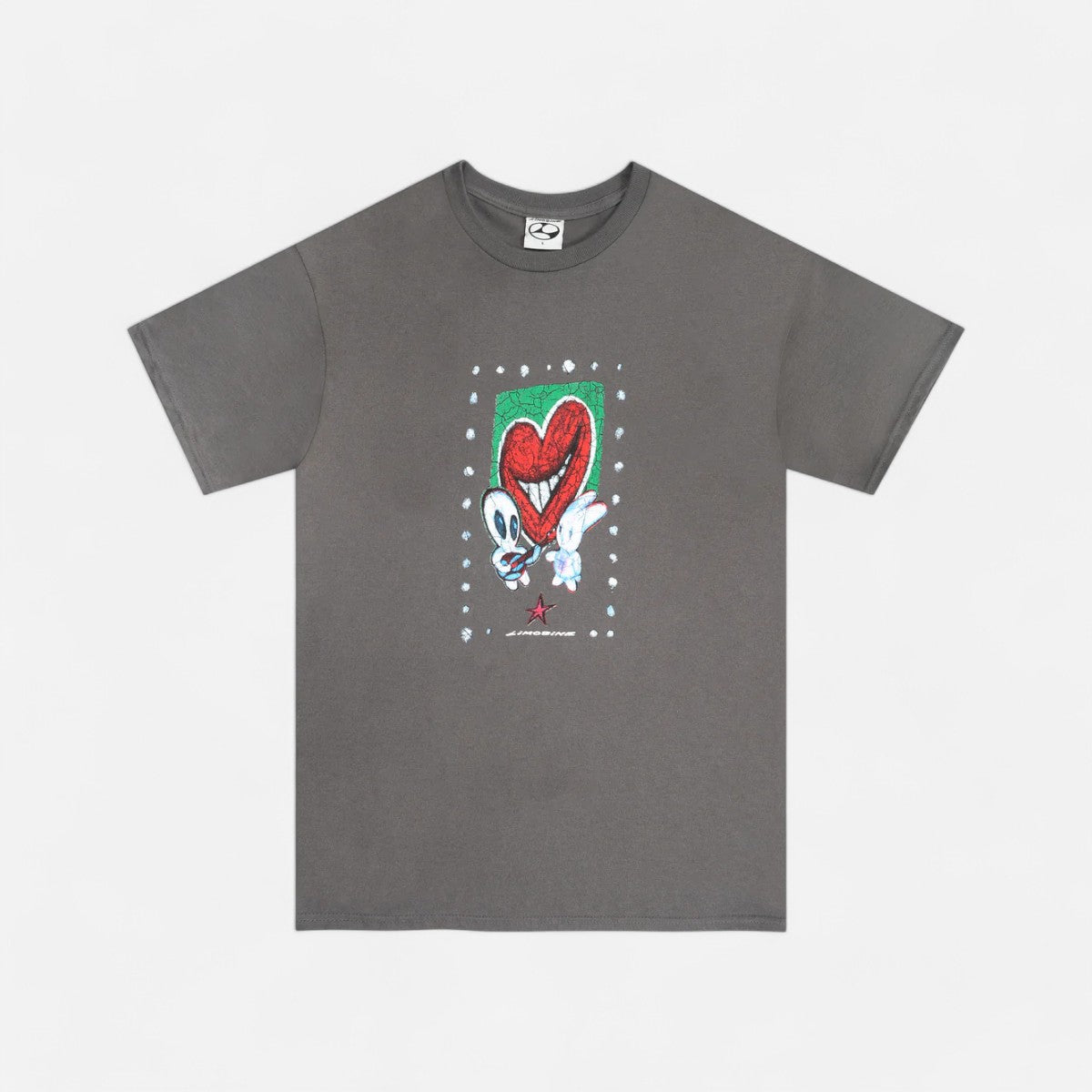 Limosine - Heart Throb Tee - Charcoal