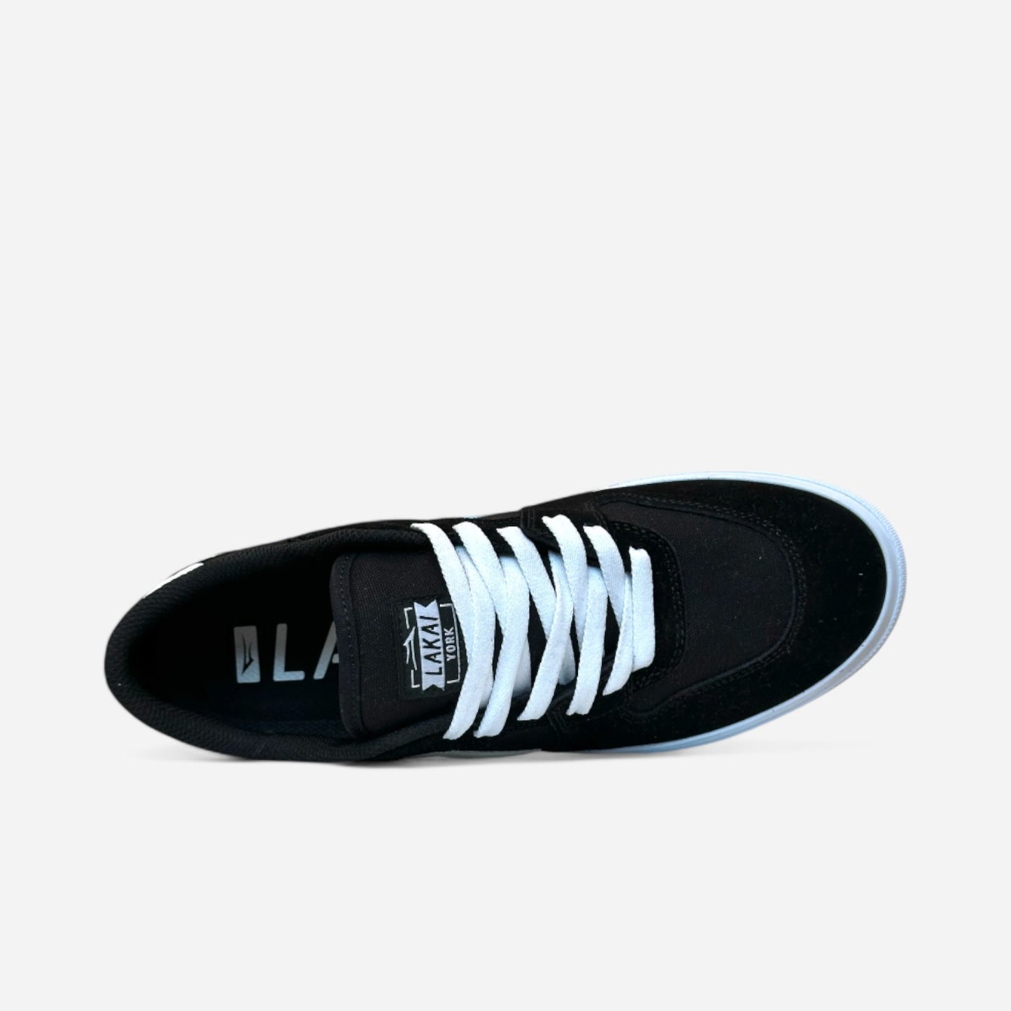 Lakai - York Shoes - Black/White