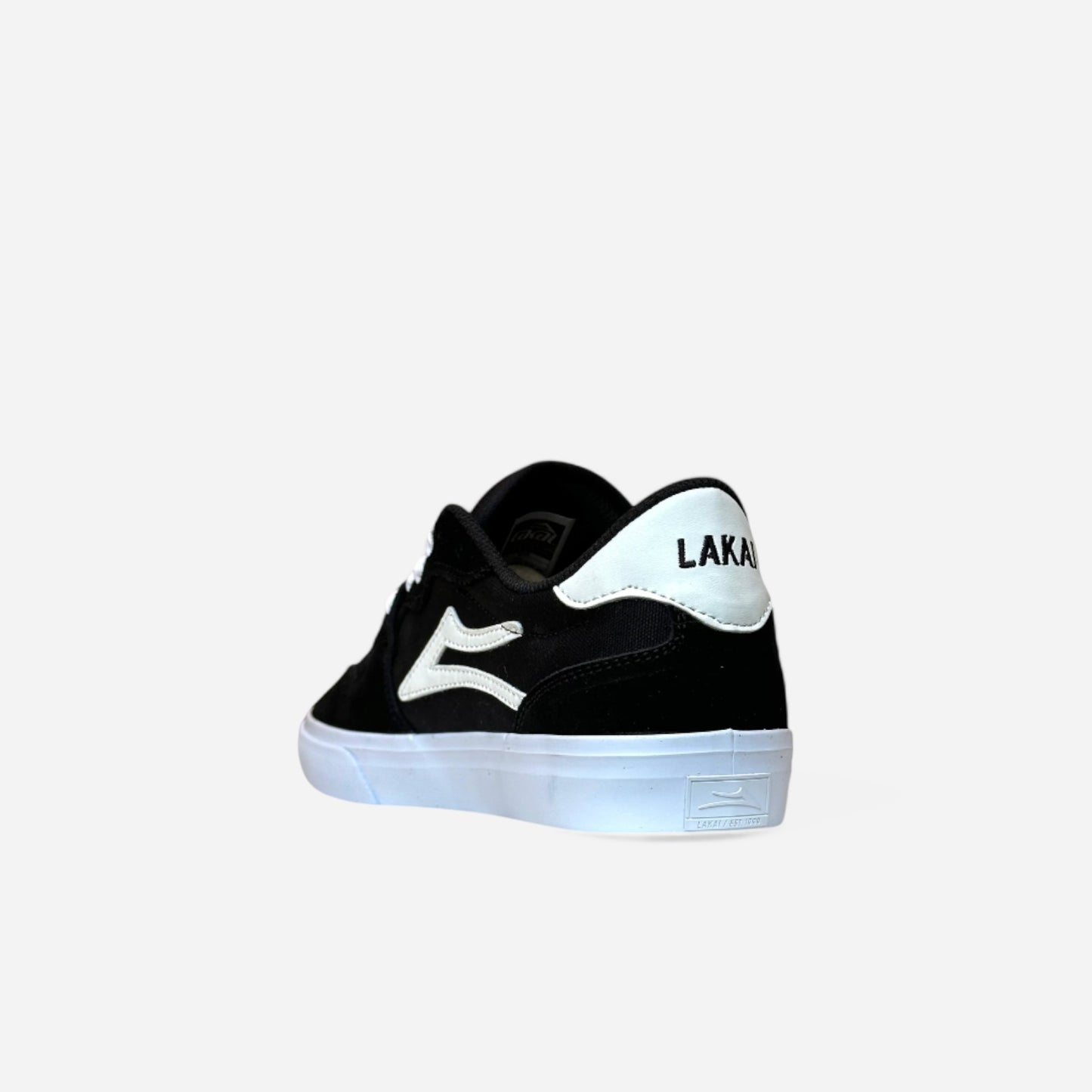 Lakai - York Shoes - Black/White