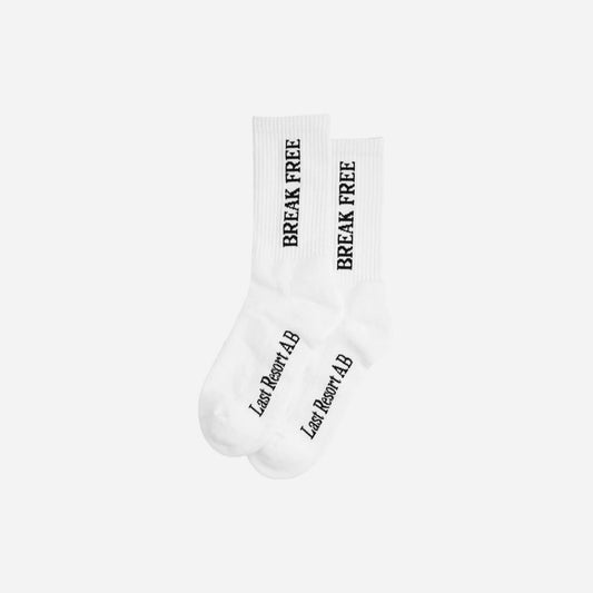 Last Resort AB - Break Free Socks 3-Pack - White