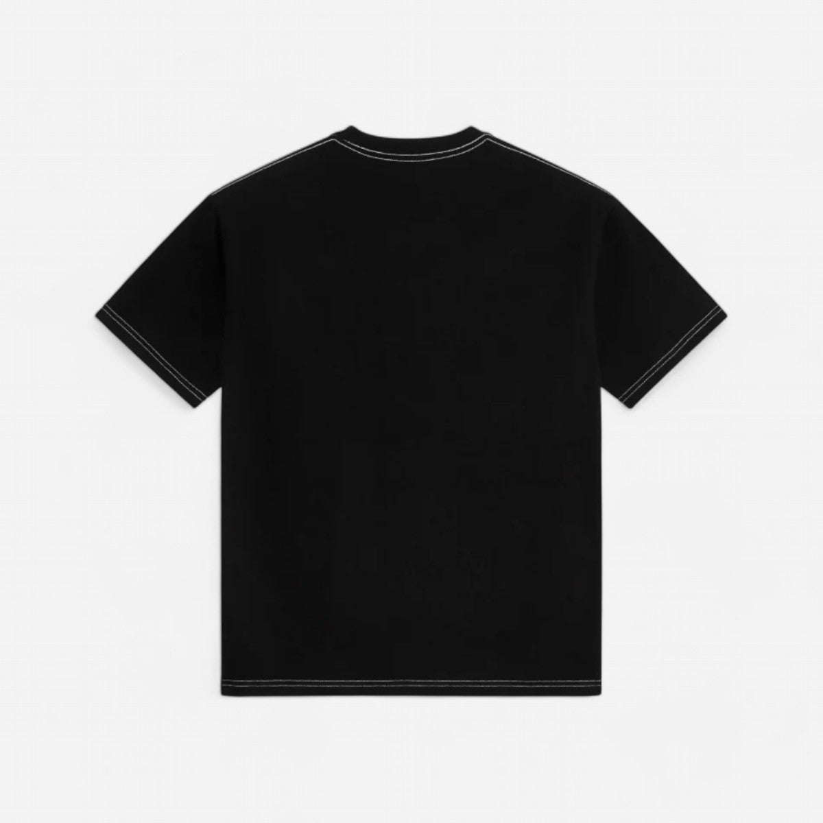 Last Resort AB - Small Atlas Contrast Stitch Tee - Black