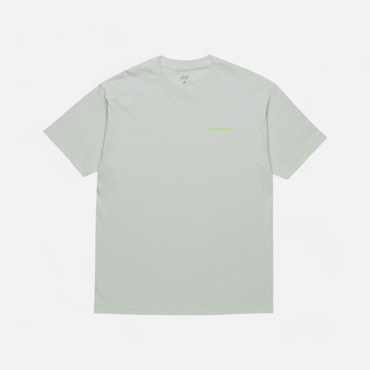 Last Resort AB - Atlas Monogram Tee - Green Tint/Neon