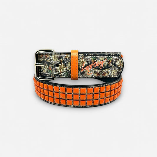 Loosey - Devin Sydlowski Camo Stud Orange Belt