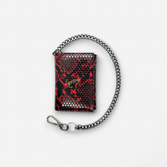 Loosey - Red Snake Skin Wallet