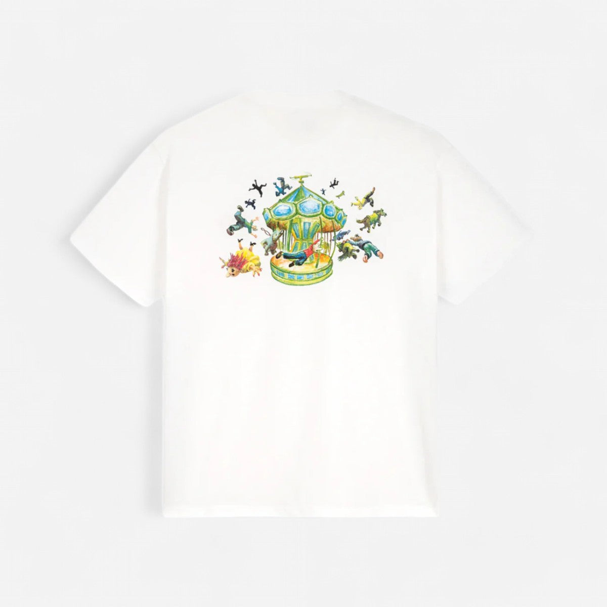 Lurpiv - Carousel Tee - White