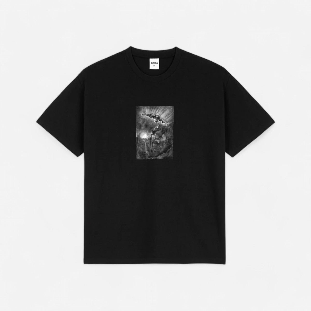 Lurpiv - Sci-Fi Hanger Tee - Black