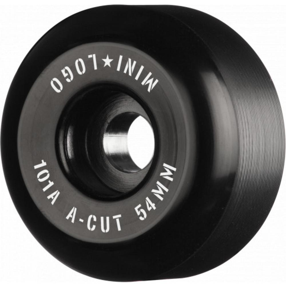 Mini-Logo - A-Cut Wheels - 54mm 101a Black