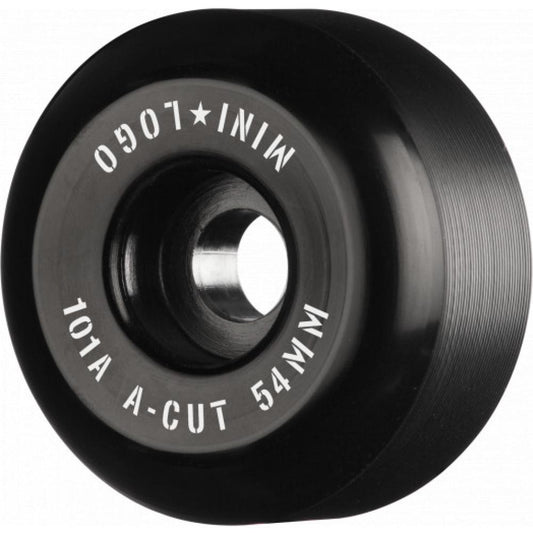 Mini-Logo - A-Cut Wheels - 54mm 101a Black