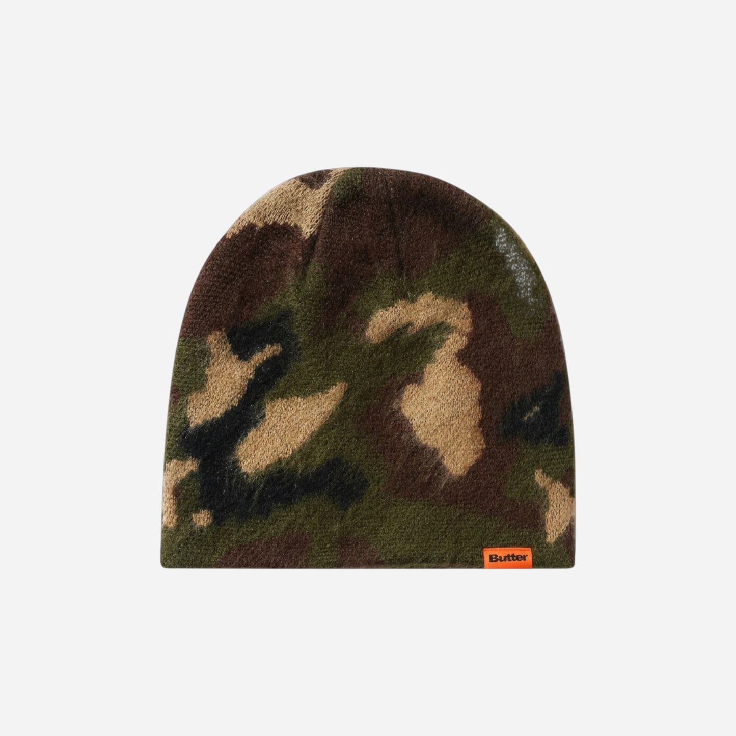 Butter Goods - Mohair Skully Beanie - Woodland Camo