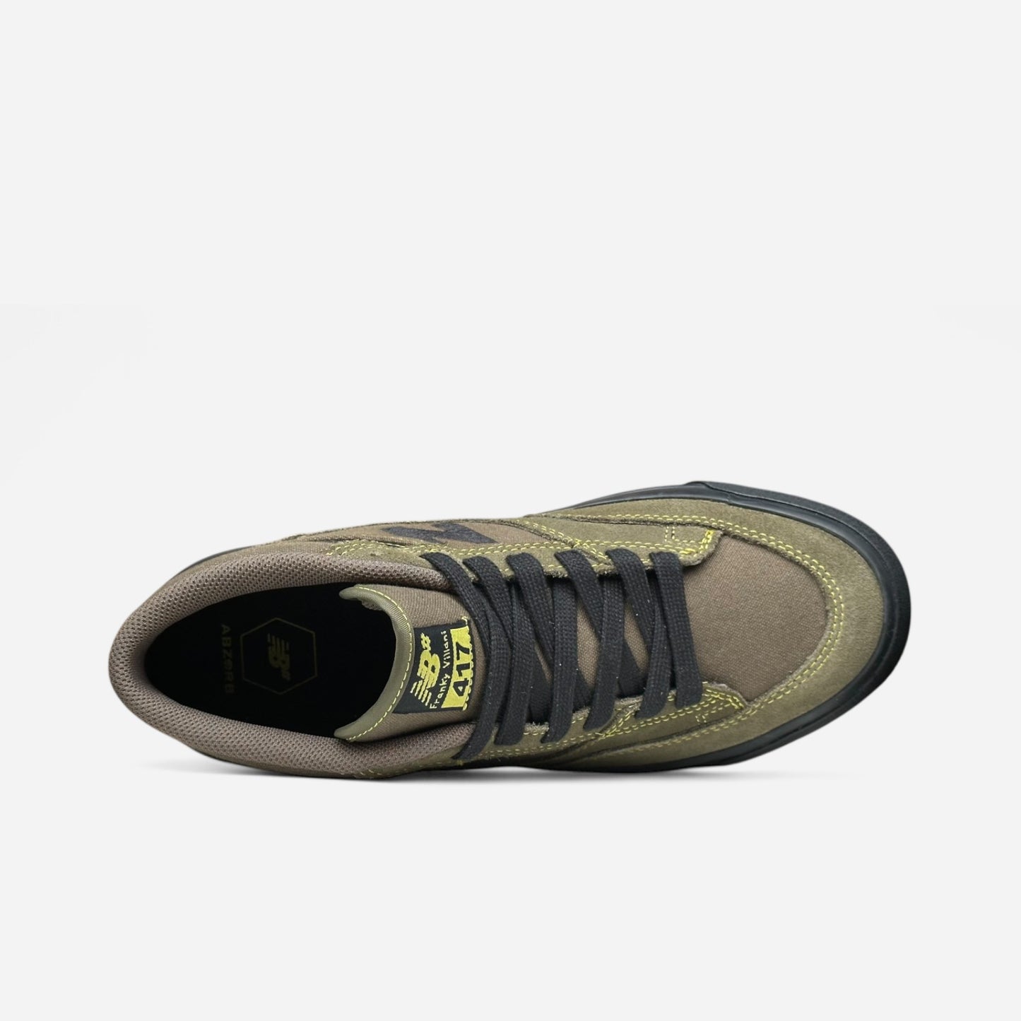 New Balance Numeric - Franky Villani 417 Mid Shoes - Olive/Black