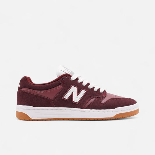 New Balance Numeric - 480 Shoes - Monarch Burgundy/NB Burgundy