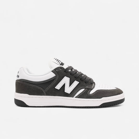 New Balance Numeric - 480 Shoes - Black Cement/White