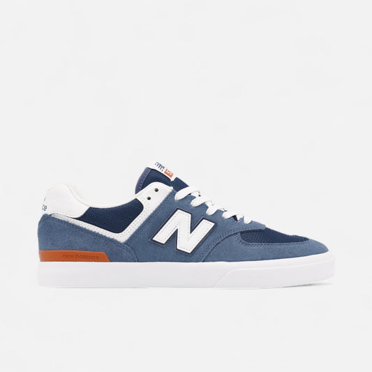 New Balance Numeric - 574 Shoes - Vintage Indigo/White