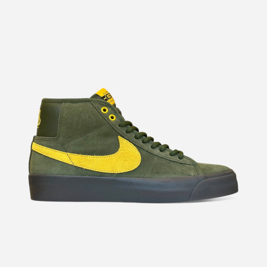 Nike SB - GT Blazer Mid Anti-Hero Shoes - Rough Green/Amarillo/Rough Green