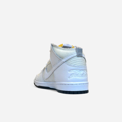 Nike SB - Dunk High Pro Anti-Hero Shoes - White/White/Black